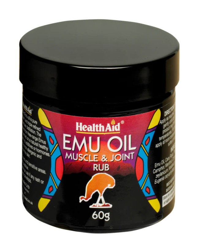 Emu Oil - Muscle & Joint Rub - 60ml Cream