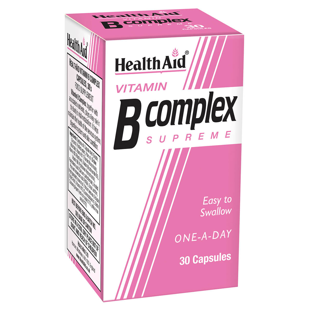 Vitamin B Complex Supreme - 30 Capsules