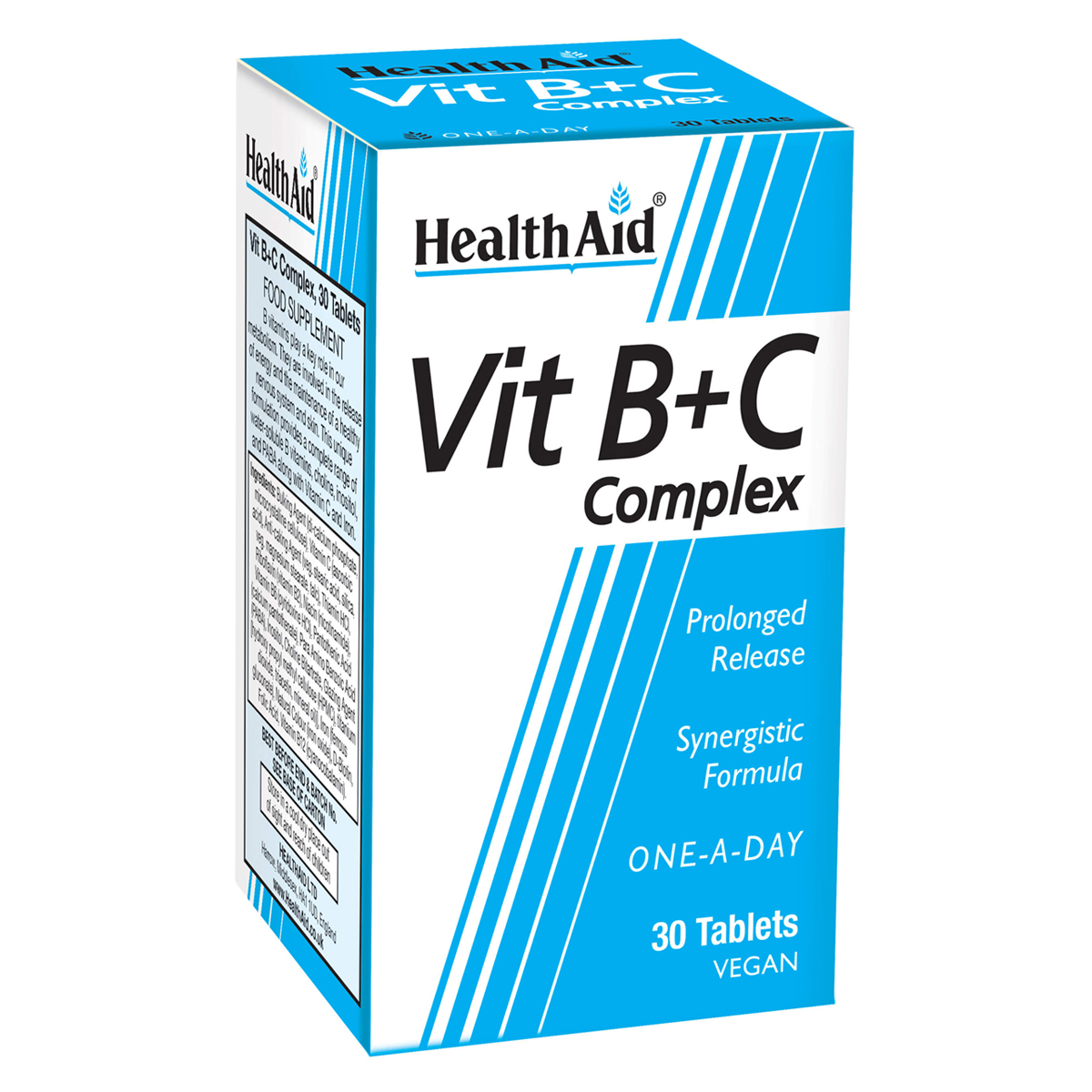 Vit B+C Complex - Prolonged Release - 30 Tablets