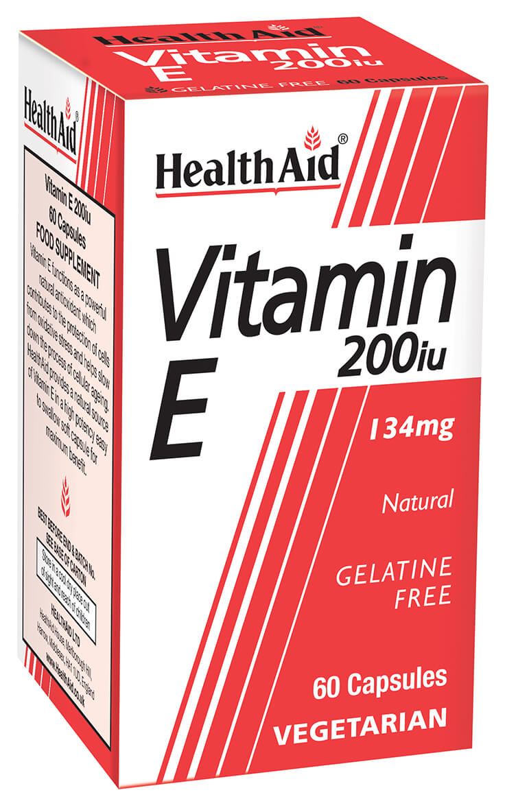 Vitamin E 200iu Natural - 60 Vegicaps