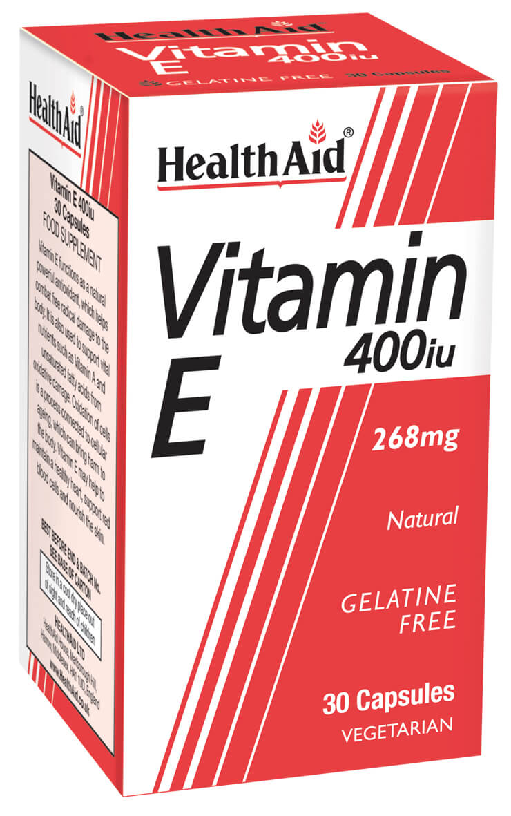 Vitamin E 400iu Natural - 30 Vegicaps