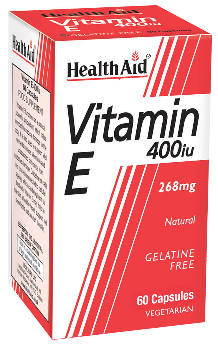 Vitamin E 400iu Natural - 60 Vegicaps