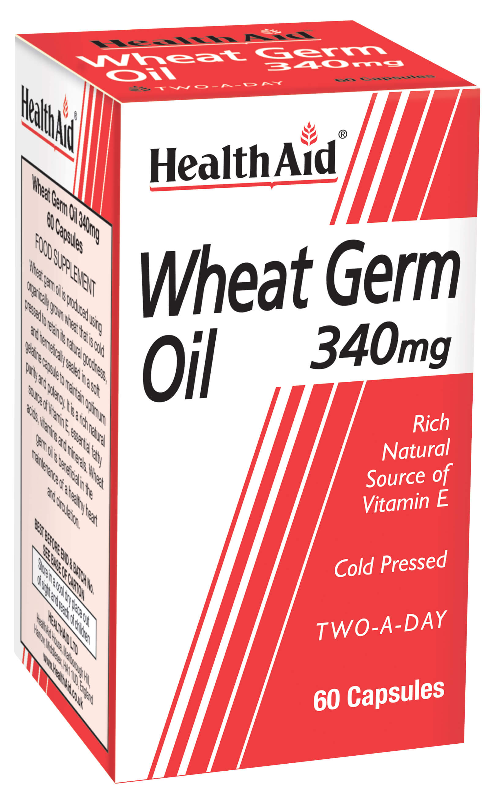 Wheat Germ Oil 340mg - 60 Capsules