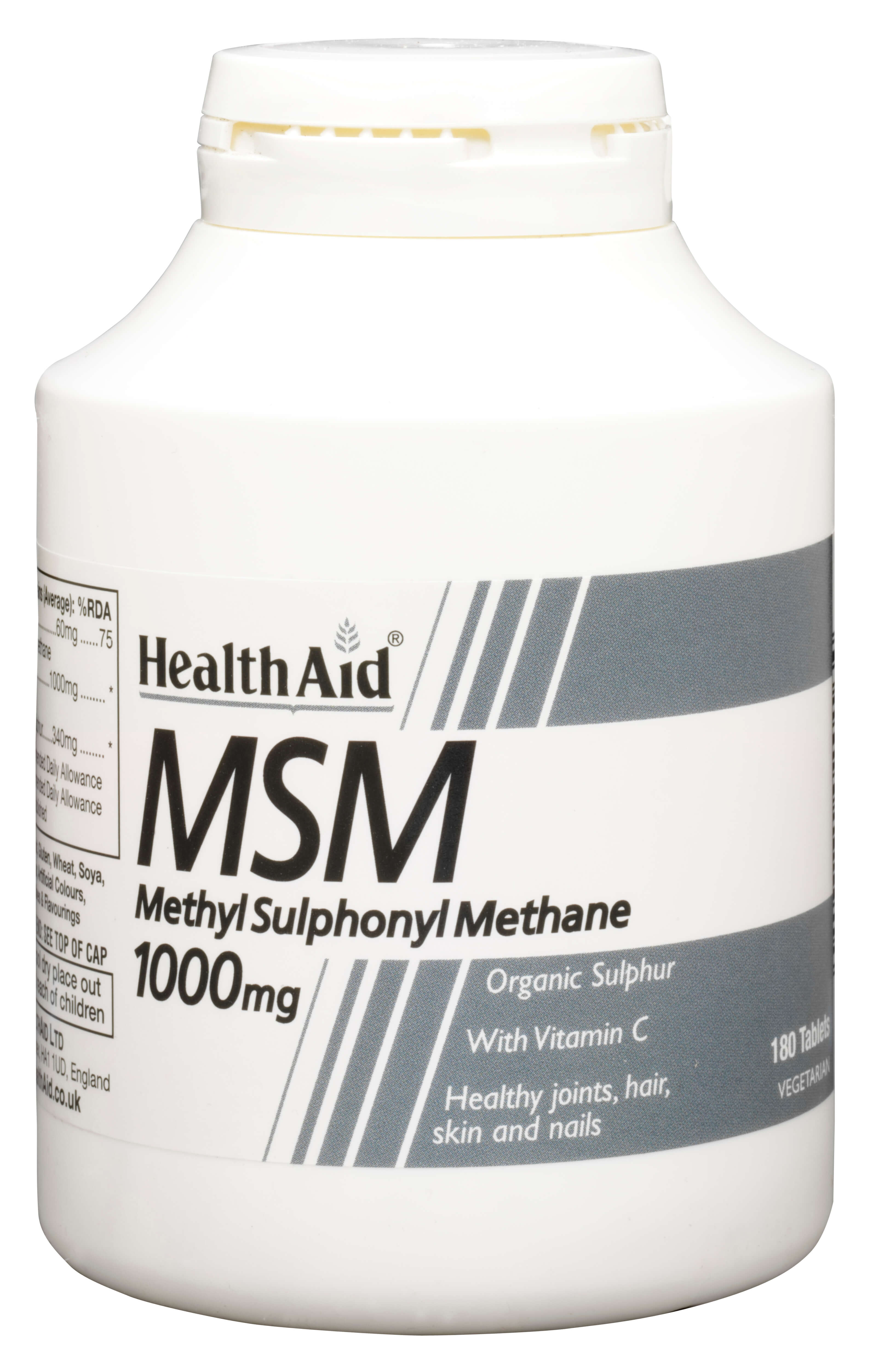 MSM 1000mg - 180 Tablets