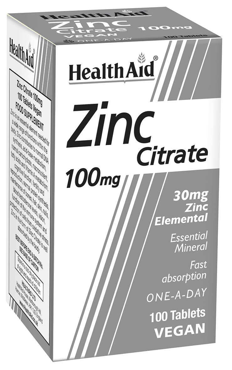 Zinc Citrate New - 100's Tablets