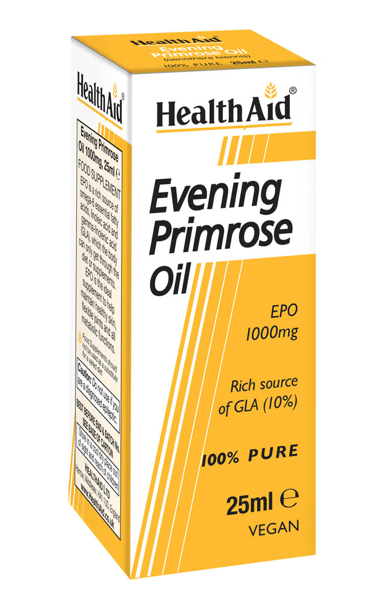 Evening Primrose Oil - Pure EPO Oil (10% GLA) - 25ml Oil