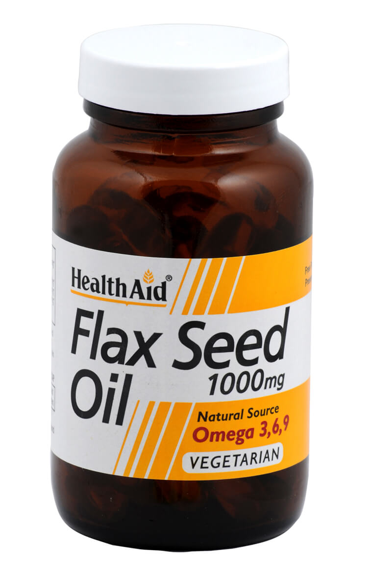 Flaxseed Oil 1000mg - 60 Capsules