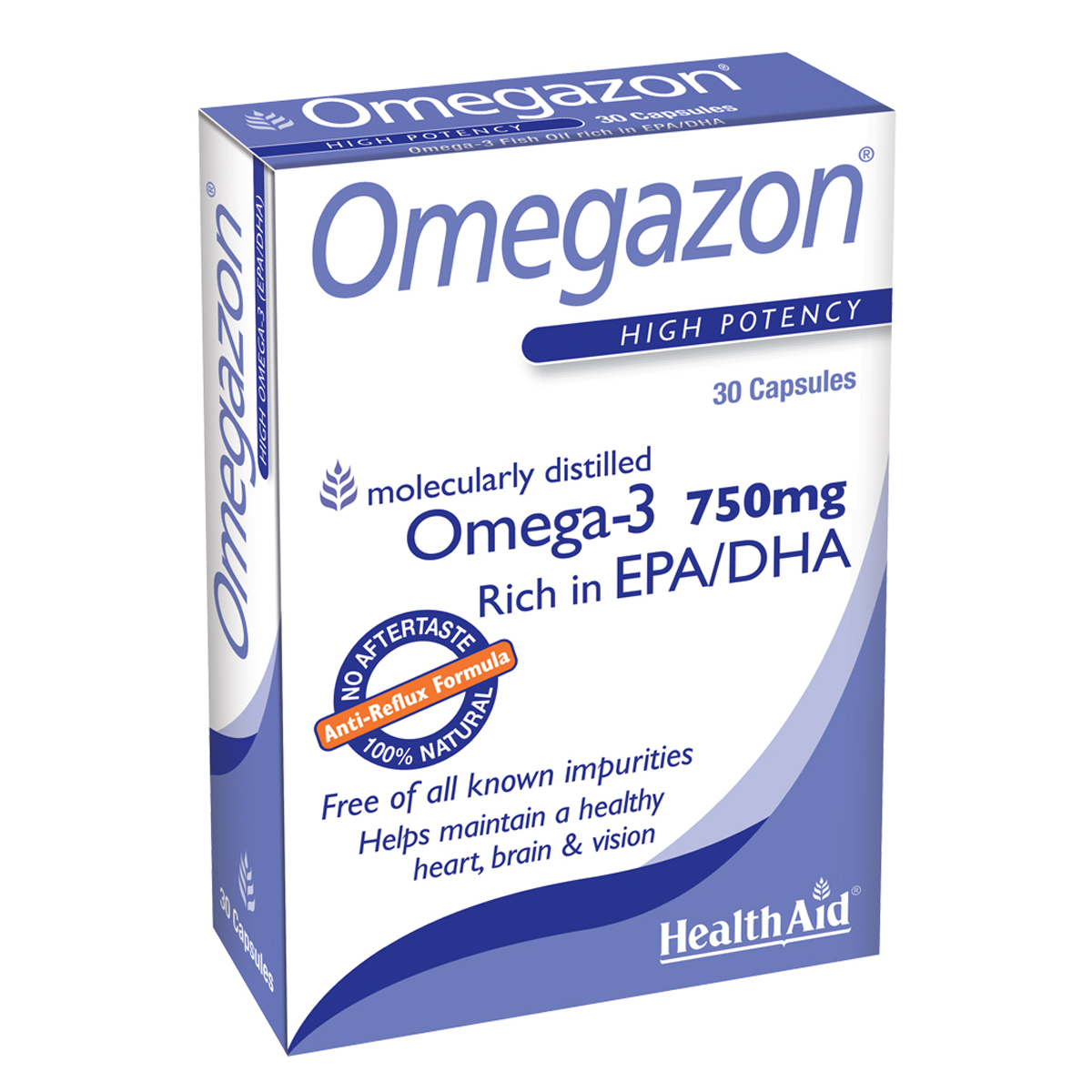 Omegazon (Omega 3 Fish Oil) Blister - 30 Capsules