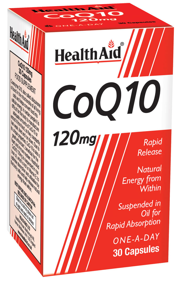 CoQ-10 120mg - 30 Capsules