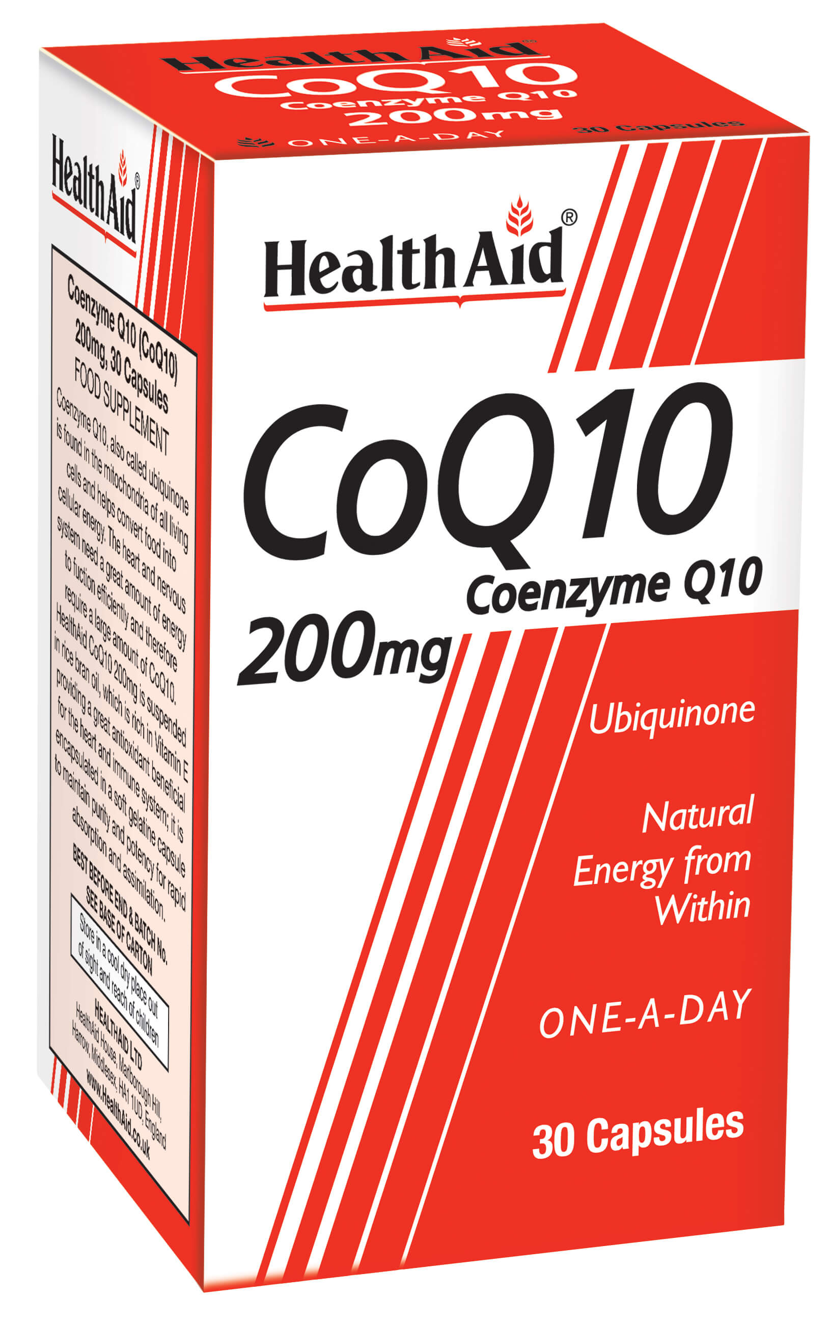 CoQ-10 200mg - 30 Capsules