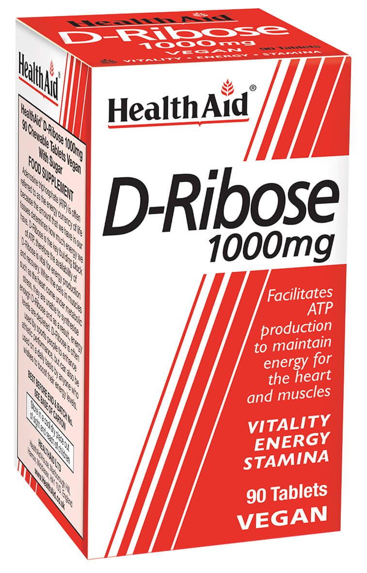 D-Ribose 1000mg - 90's Tablets