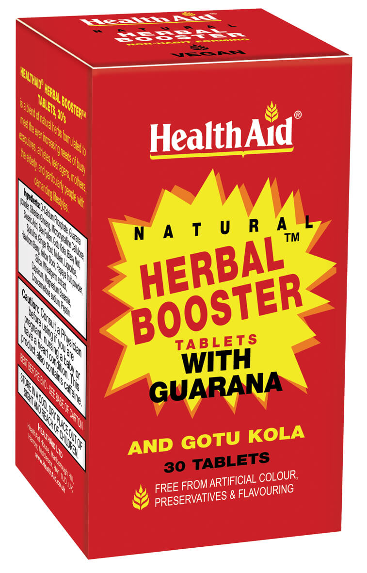 Herbal Booster™ with Guarana - 30 Tablets