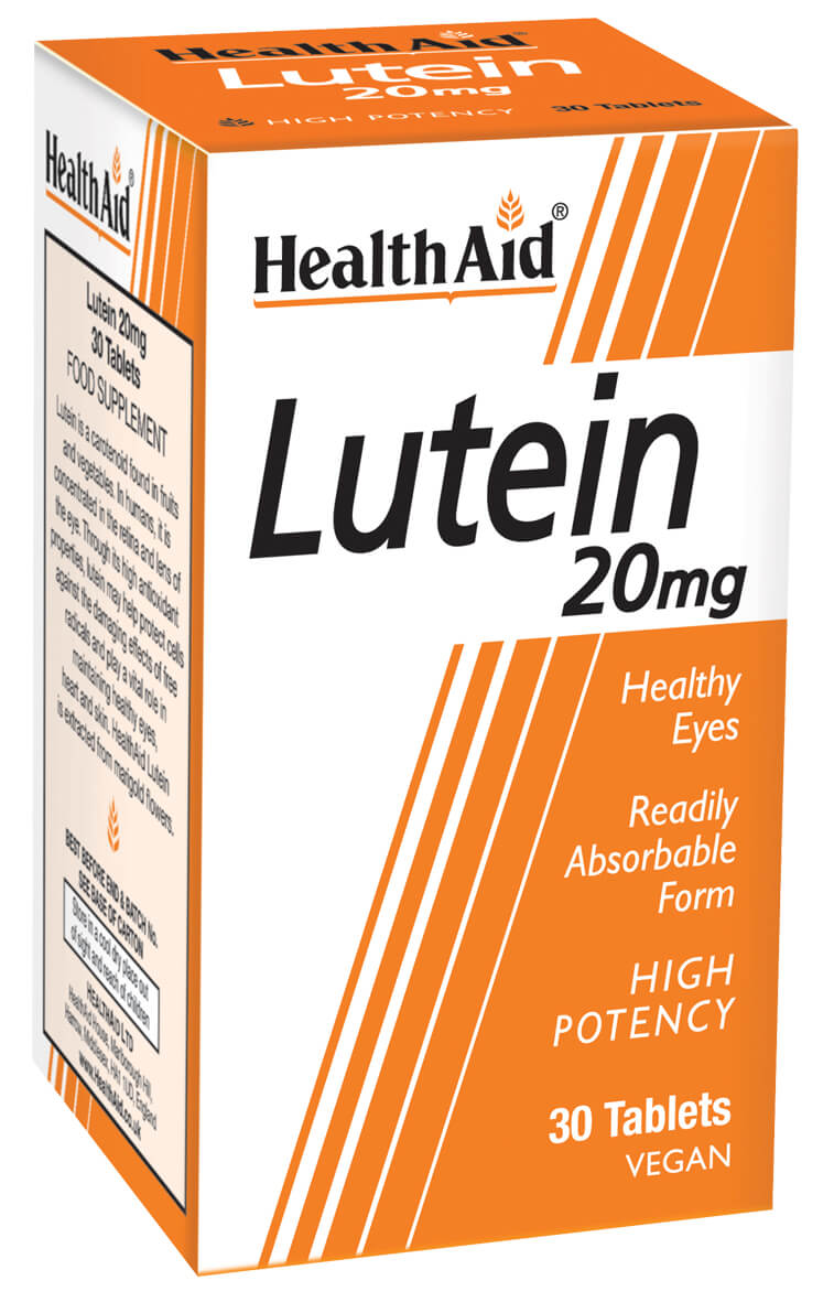 Lutein 20mg - 30 Tablets