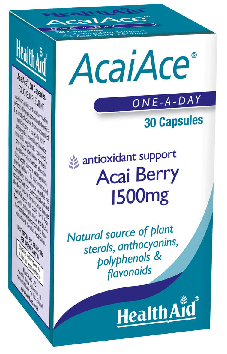 AcaiAce (Acai Berry 1500mg)  NEW - 30 Capsules