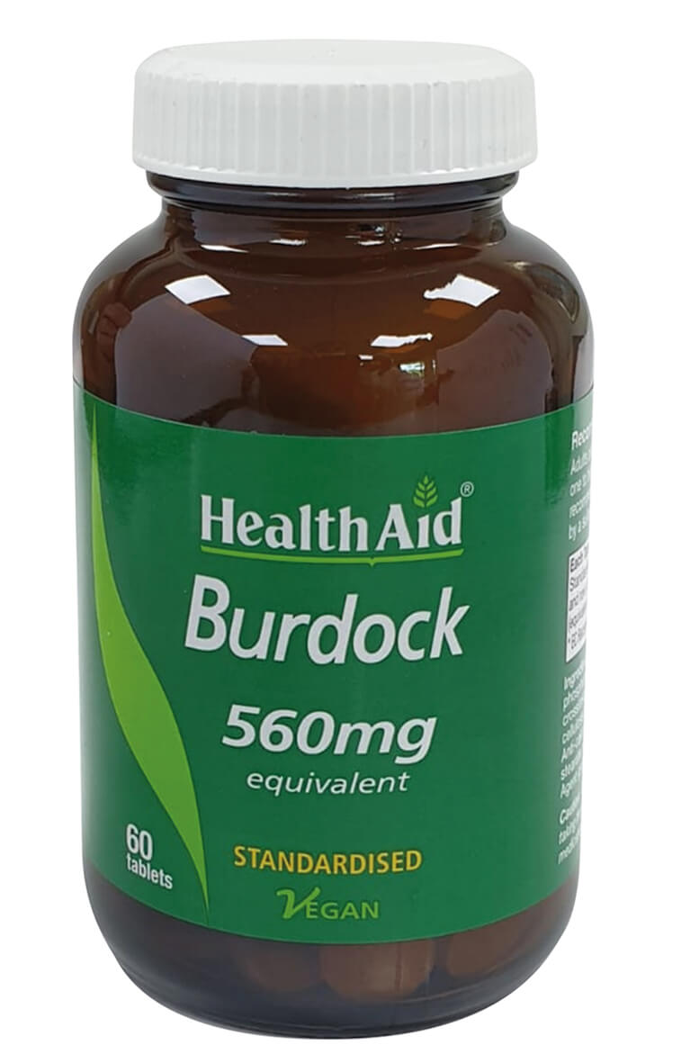 Burdock 560mg - Standardised - 60 Tablets